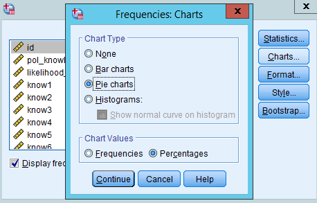 Select Percentages